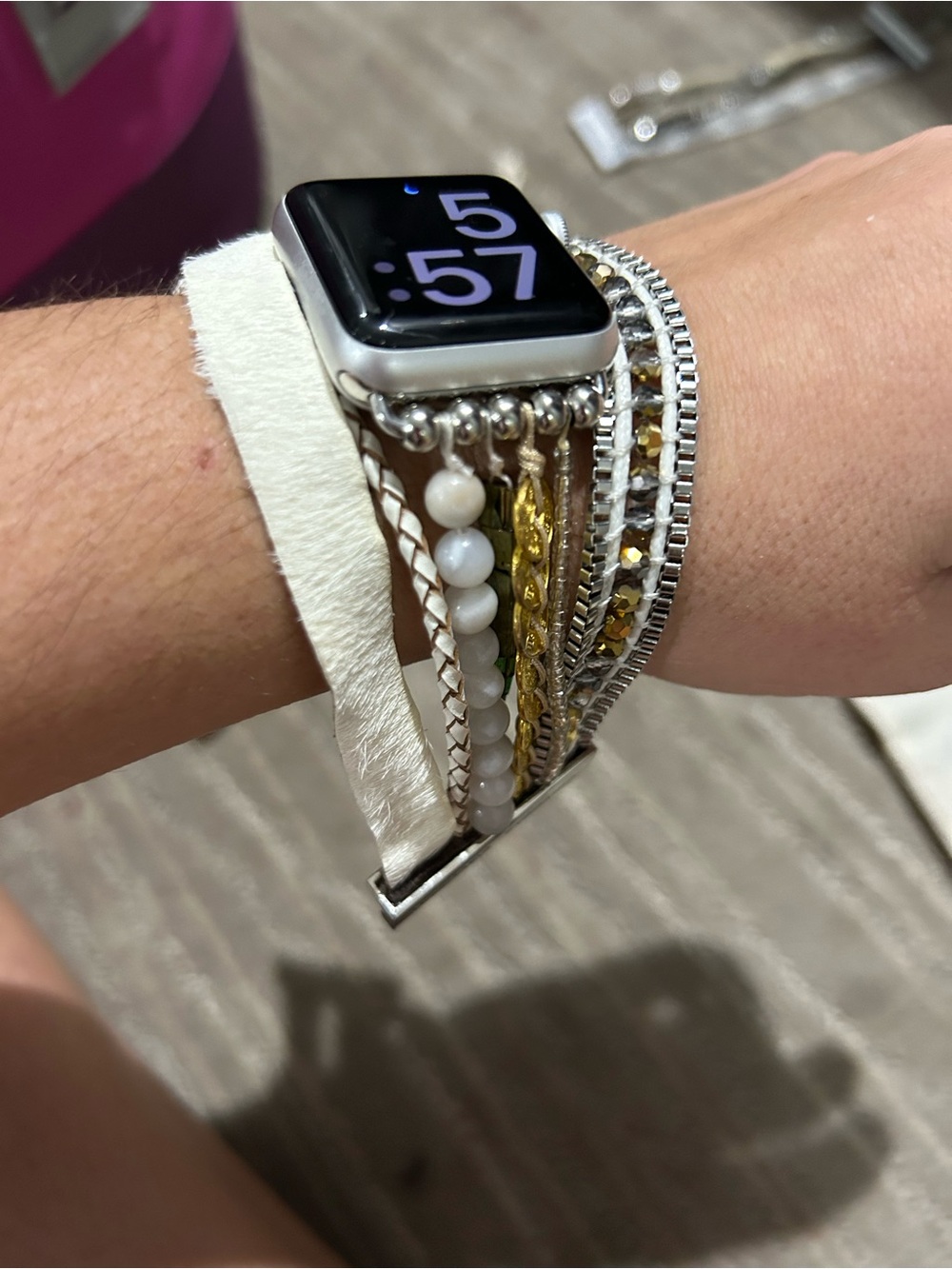 Victoria Emerson magnetic Apple Watch bracelet band